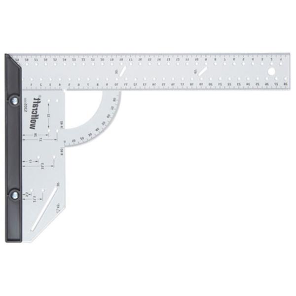 Echer Wolfcraft 5206000 500 mm Dreptunghiulară / Aluminiu photo 1