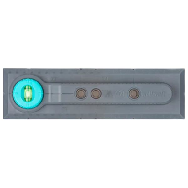 Șablon pentru marcare Wolfcraft Electro  Dreptunghiulară / Plastic photo 1