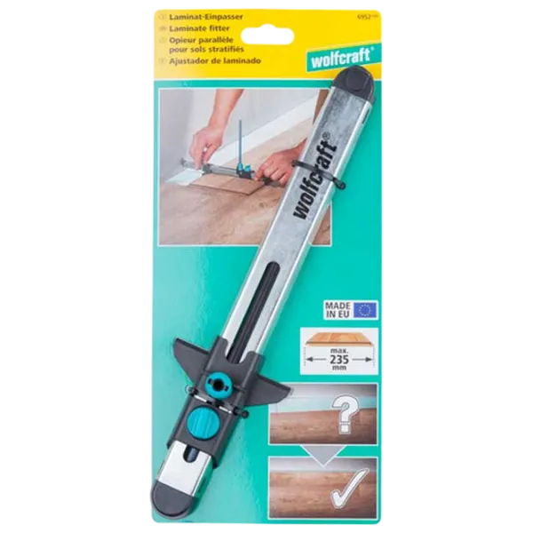 Șablon pentru marcare Wolfcraft 6952000 320 mm Dreptunghiulară / Aluminiu photo 2