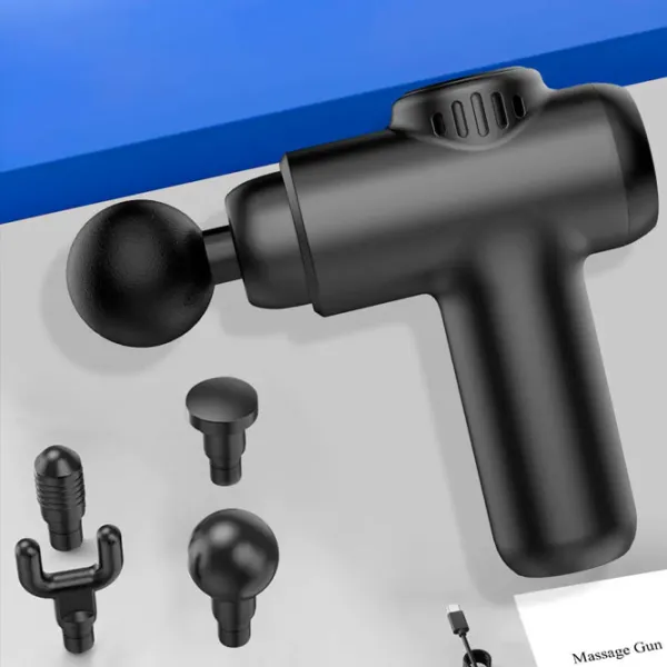 Aparat de masaj Massage gun 011 Black photo 4