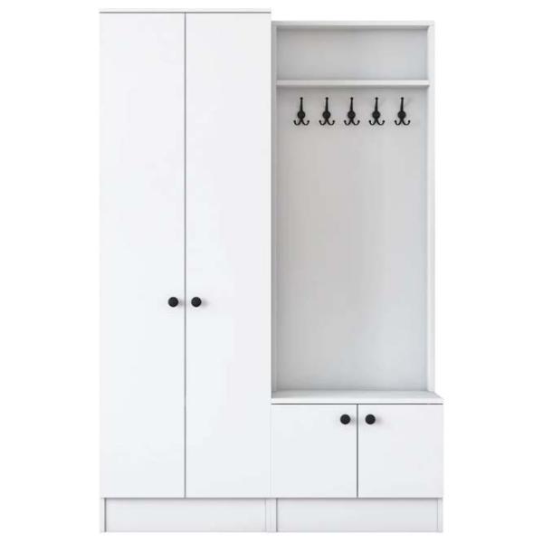 Dulap pentru antreu Mirage Meble P6/M5 PAL / White photo 1