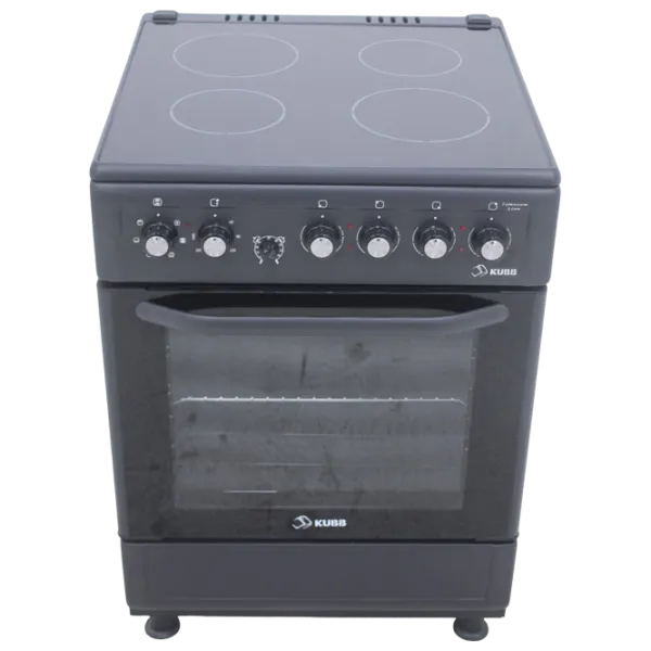 Aragaz KUBB VT6056XXVD Electrică/ Black/  photo 1 Aragaz KUBB VT6056XXVD Electrică/ Black/  photo 1