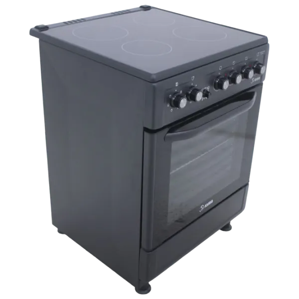 Aragaz KUBB VT6056XXVD Electrică/ Black/  photo 2 Aragaz KUBB VT6056XXVD Electrică/ Black/  photo 2