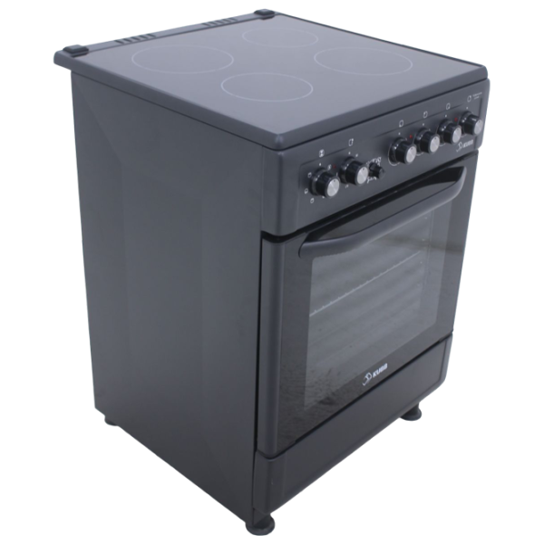 Aragaz KUBB VT6056XXVD Electrică/ Black/  photo 2 Aragaz KUBB VT6056XXVD Electrică/ Black/  photo 2