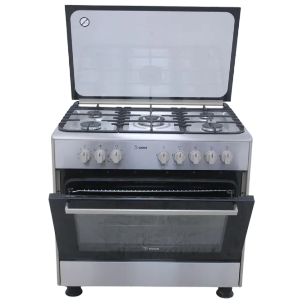 Плита KUBB FF9506GAZH Комбинированная/ Нержавеющая сталь/  photo 5