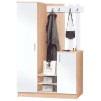 Dulap pentru antreu Modern Tennessee PAL / White