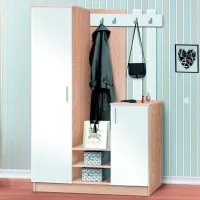 Dulap pentru antreu Modern Tennessee PAL / White photo 3