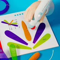 3D ручка 3DPen T66-35A Пластик/ Розовый photo 4