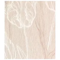 Tapete Grandeco TULIP White Beige / Floristică
