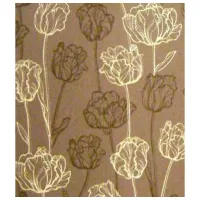 Обои Grandeco TULIP White Beige / Флористика