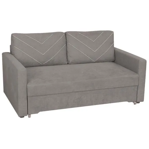 Canapea Modern Mini 1.4m Alaska (5759174) Stofă / Light Brown photo 1
