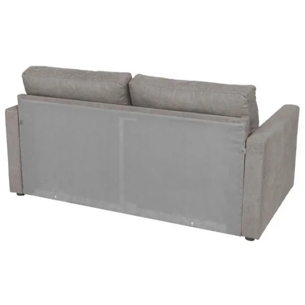 Canapea Modern Mini 1.4m Alaska (5759174) Stofă / Light Brown photo 3