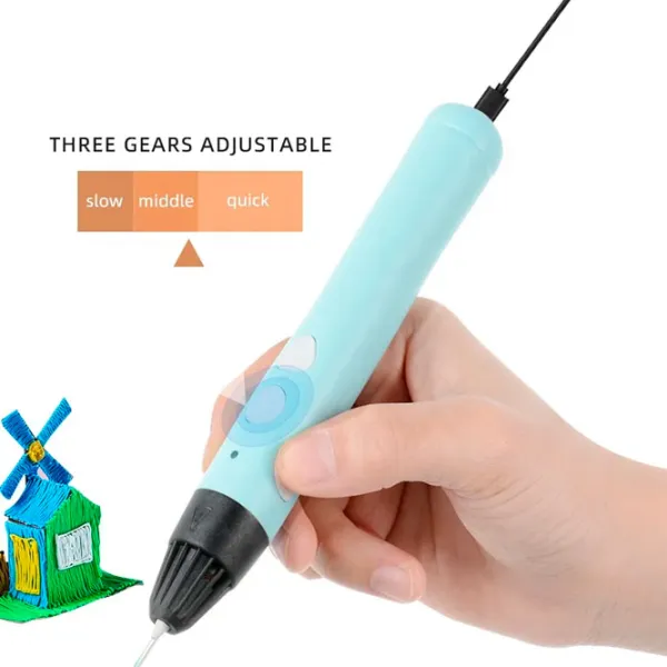 3D ручка 3DPen P11-H ABS/ Розовый photo 3