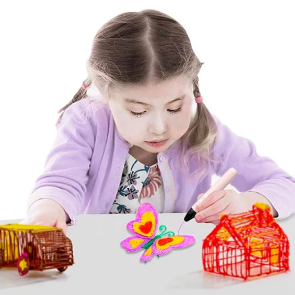 3D ручка 3DPen P11-H ABS/ Розовый photo 4