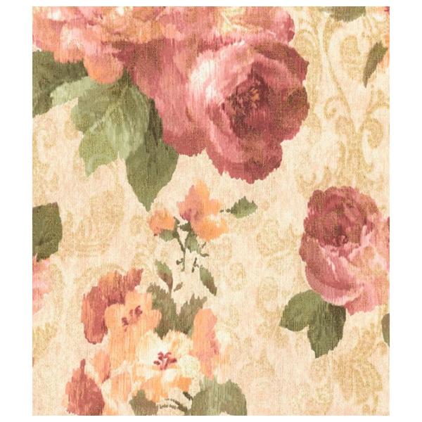 Tapete Grandeco Amelia Beige Red / Floristică photo 1