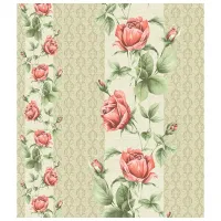 Tapete Grandeco Rosalinda Beige Red / Floristică