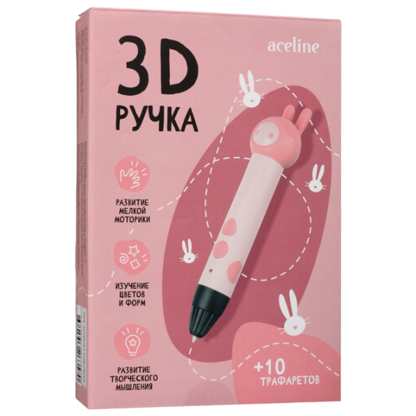 3D ручка 3DPen P11-LRO Пластик/ Розовый photo 5