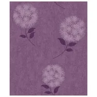 Обои Grandeco Intuition Фиолетовый / Флористика