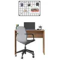 Masă de birou Mirage Meble HA114 PAL/ Walnut photo 5