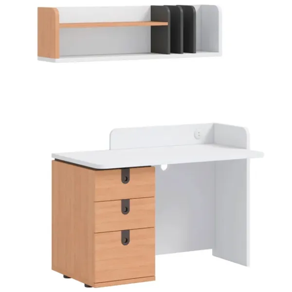 Masă de birou Evamoda Solid PAL/ White photo 1 Masă de birou Evamoda Solid PAL/ White photo 1