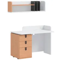 Masă de birou Evamoda Solid PAL/ White