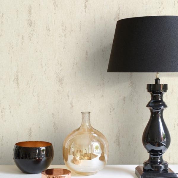 Обои Grandeco Atessa Бежевый / Штукатурка photo 2