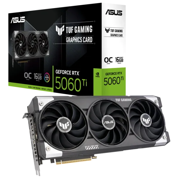 Placă video Asus GeForce RTX 5060 Ti TUF Gaming OC Edition PCI Express x16 5.0 / 16 GB photo 8