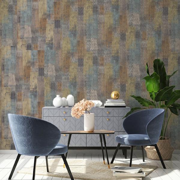 Tapete Grandeco Atessa Brown / Abstracție photo 2