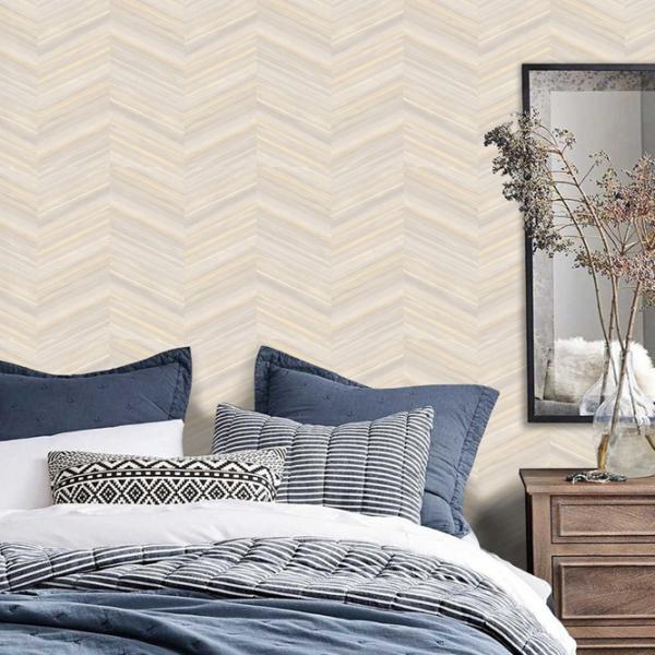 Обои Grandeco Madison Beige Grey / Геометрический photo 2