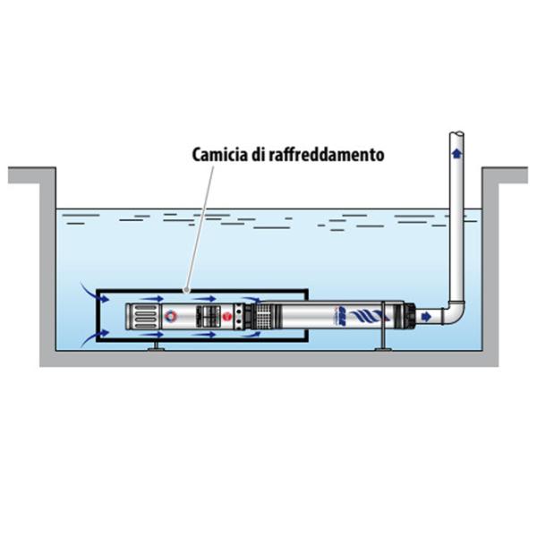 Pompa submersibilă Pedrollo 6SR 27/5 5500 W 36000 l/h photo 6 Pompa submersibilă Pedrollo 6SR 27/5 5500 W 36000 l/h photo 6