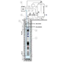 Pompa submersibilă Pedrollo 6ST 60/12-PD 22000 W 78000 l/h photo 4