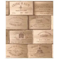 Обои Grandeco Exposed Коричневый / Имитация