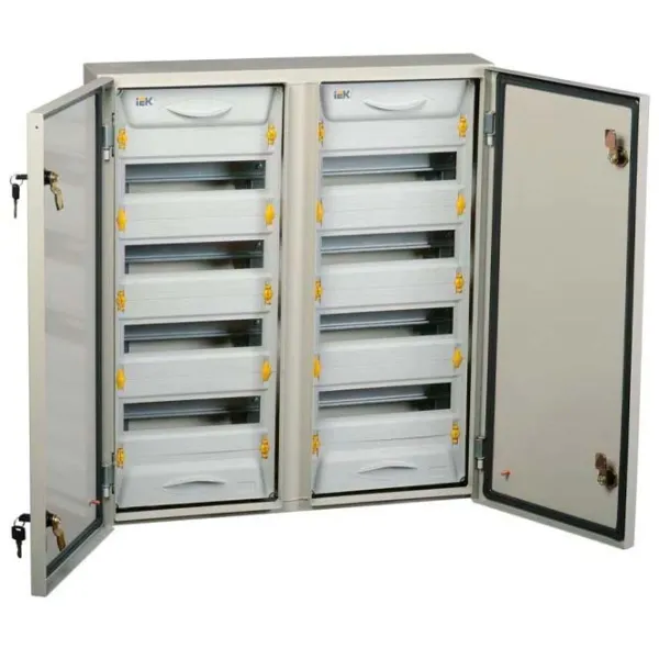 Щит для автоматов IEK MKM16-N-2X48-54-ZU Cталь / IP54 photo 1