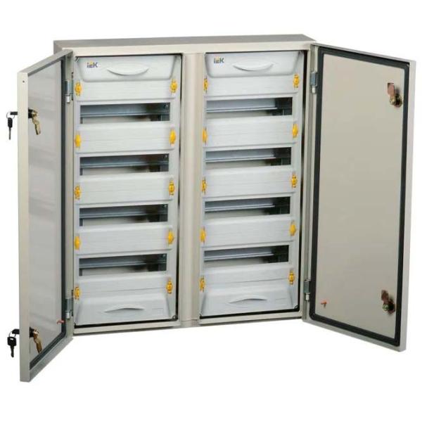 Щит для автоматов IEK MKM16-N-2X48-54-ZU Cталь / IP54 photo 1