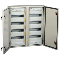 Щит для автоматов IEK MKM16-N-2X48-54-ZU Cталь / IP54