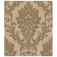 Обои Grandeco Villa Borghese Brown Beige / Орнамент