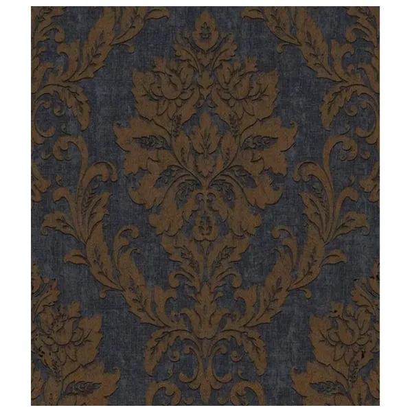 Обои Grandeco Villa Borghese Black Brown / Орнамент photo 1 Обои Grandeco Villa Borghese Black Brown / Орнамент photo 1