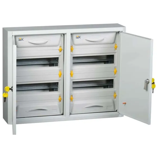 Щит для автоматов IEK MKM15-N-2X24-31-ZU Cталь / IP31 photo 1