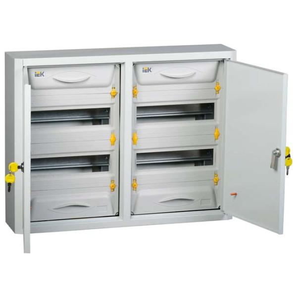 Щит для автоматов IEK MKM15-N-2X24-31-ZU Cталь / IP31 photo 1