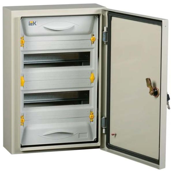 Щит для автоматов IEK MKM16-N-24-54-ZU Cталь / IP54 photo 1