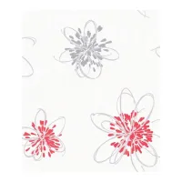 Tapete Grandeco Intuition White / Floristică