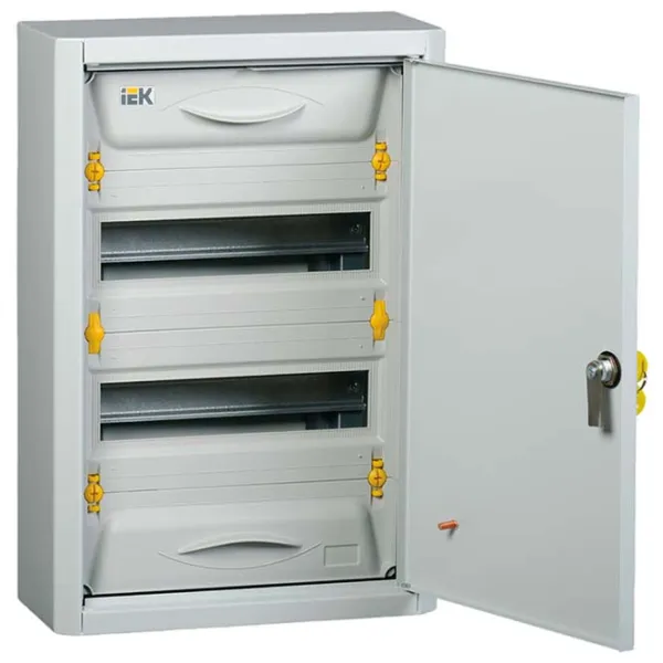 Щит для автоматов IEK MKM15-N-24-31-ZU Cталь / IP31 photo 1