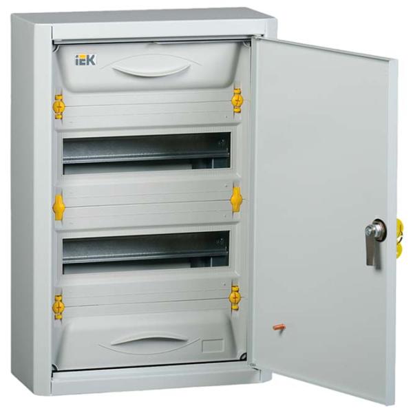 Щит для автоматов IEK MKM15-N-24-31-ZU Cталь / IP31 photo 1
