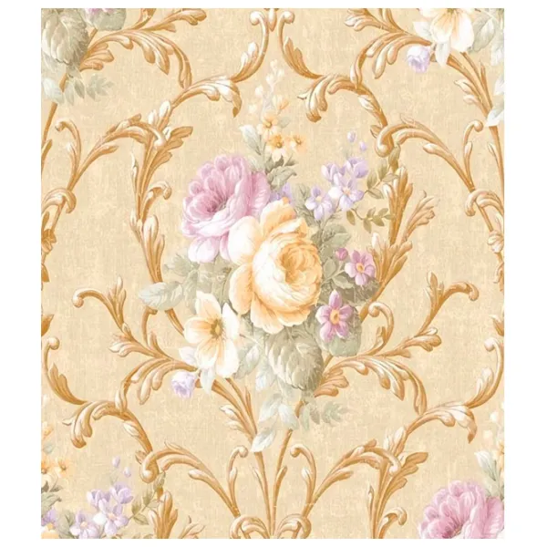 Обои Grandeco Villa Borghese Бежевый / Флористика photo 1 Обои Grandeco Villa Borghese Бежевый / Флористика photo 1