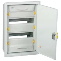 Щит для автоматов IEK MKM15-V-24-31-ZU Cталь / IP31