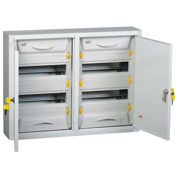 Щит для автоматов IEK MKM15-V-2X36-31-ZU Cталь / IP31 photo 1