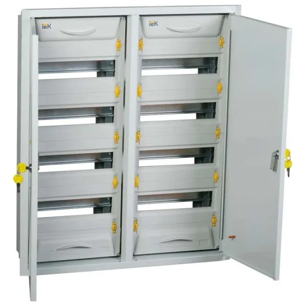 Щит для автоматов IEK MKM15-V-2X48-31-ZU Cталь / IP31 photo 1