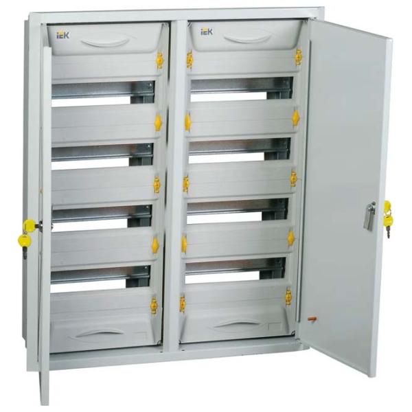 Щит для автоматов IEK MKM15-V-2X48-31-ZU Cталь / IP31 photo 1