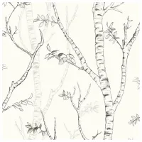 Обои Grandeco Nordic Elegance Бежевый / Флористика