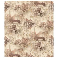 Tapete Grandeco Elena Beige / Oraș